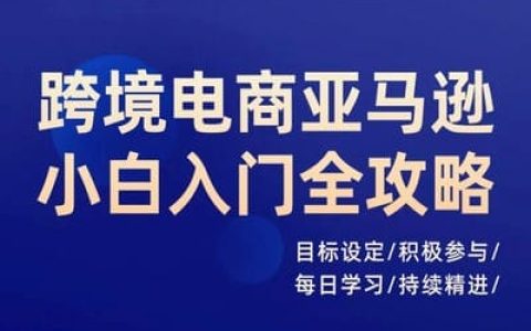 跨境電商小白到精通全系列【2章68節課】